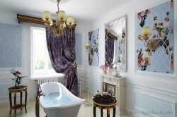 Дизайн интерьера ванной комнаты в классическом стиле