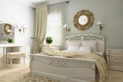 Дизайн спальни в стиле прованс. Одесса